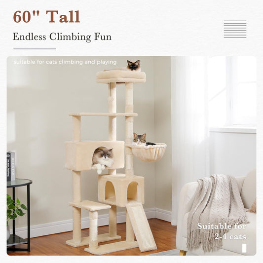 H88CM Cactus Cat Tree for Indoor Tower